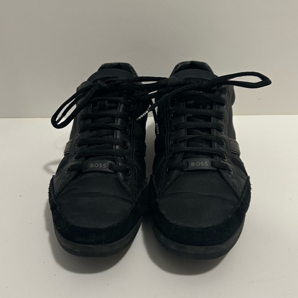 Boss Men's Black Low-Top Sneakers